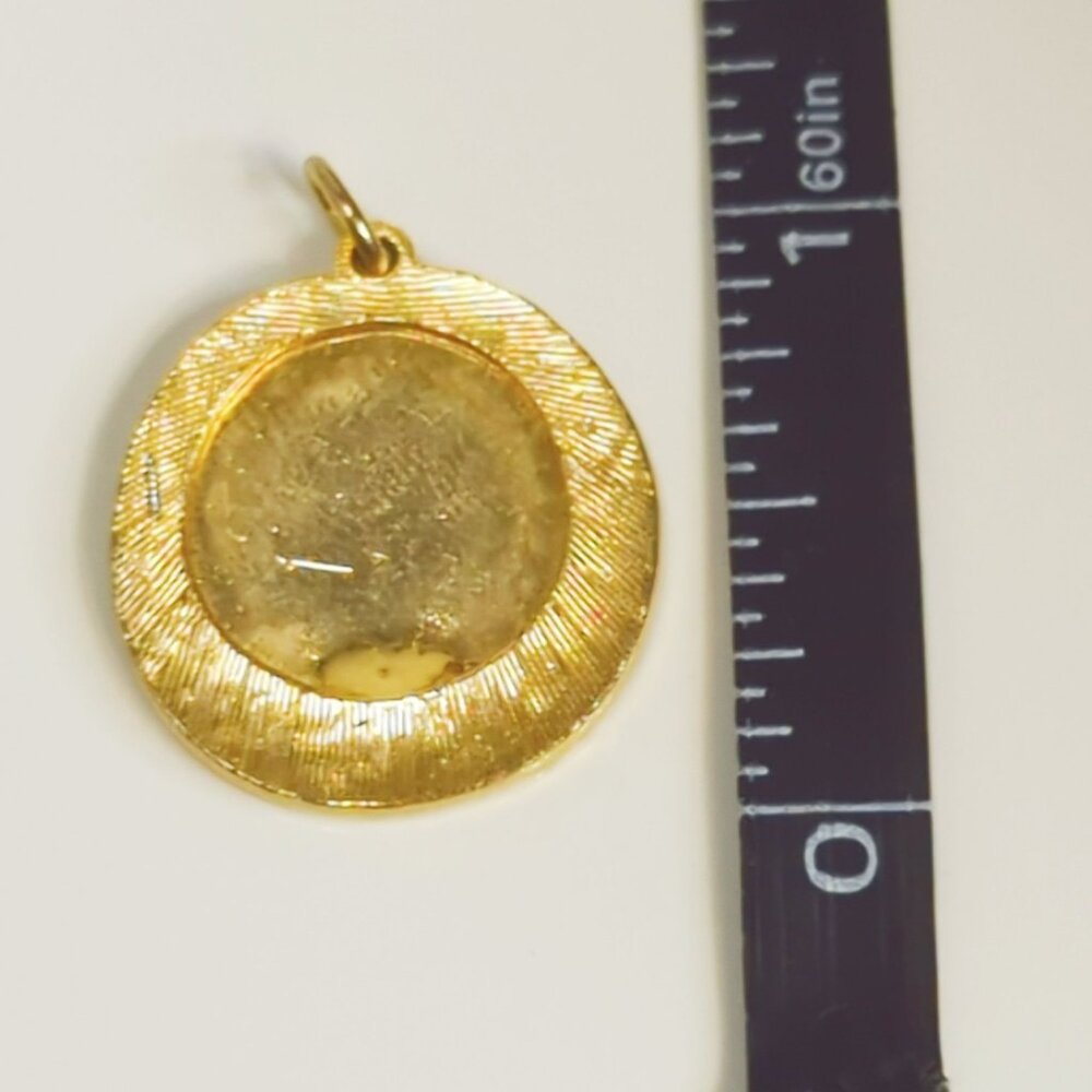 Bon Voyage Puerto Rico Souvenir Cruise Ship Mini Pendant Charm Vintage - Picture 4 of 4